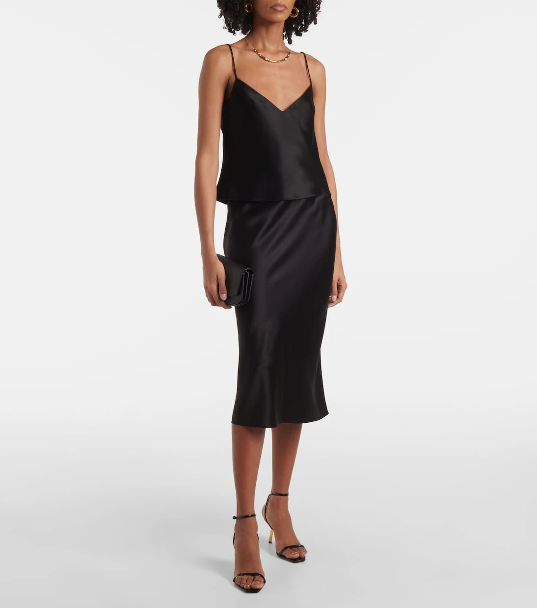 Galvan - Ischia satin camisole