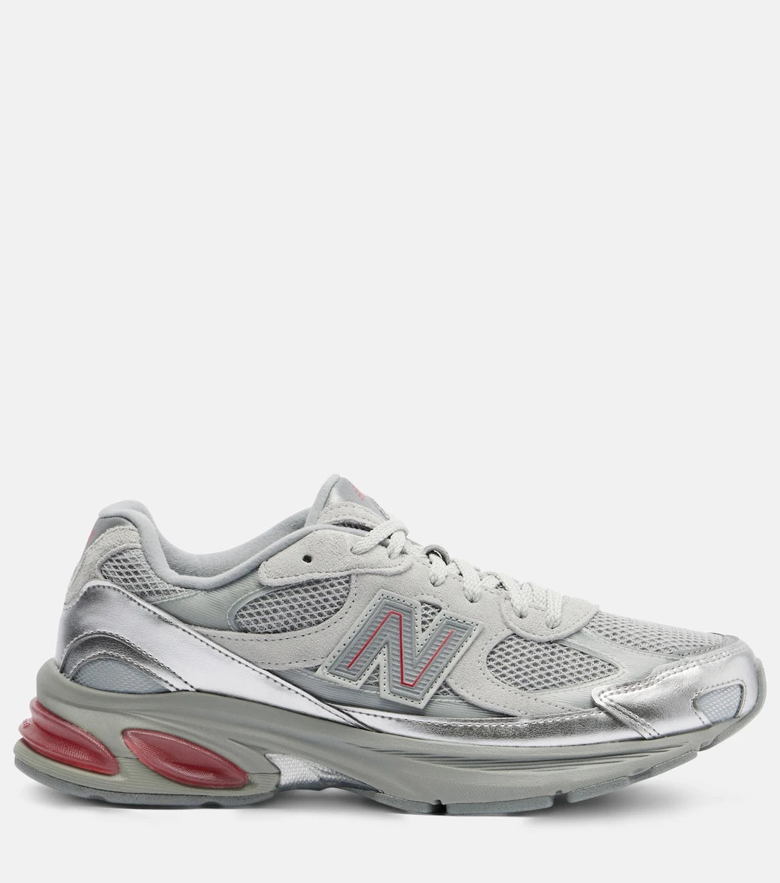 New Balance - 2010 leather-trimmed sneakers