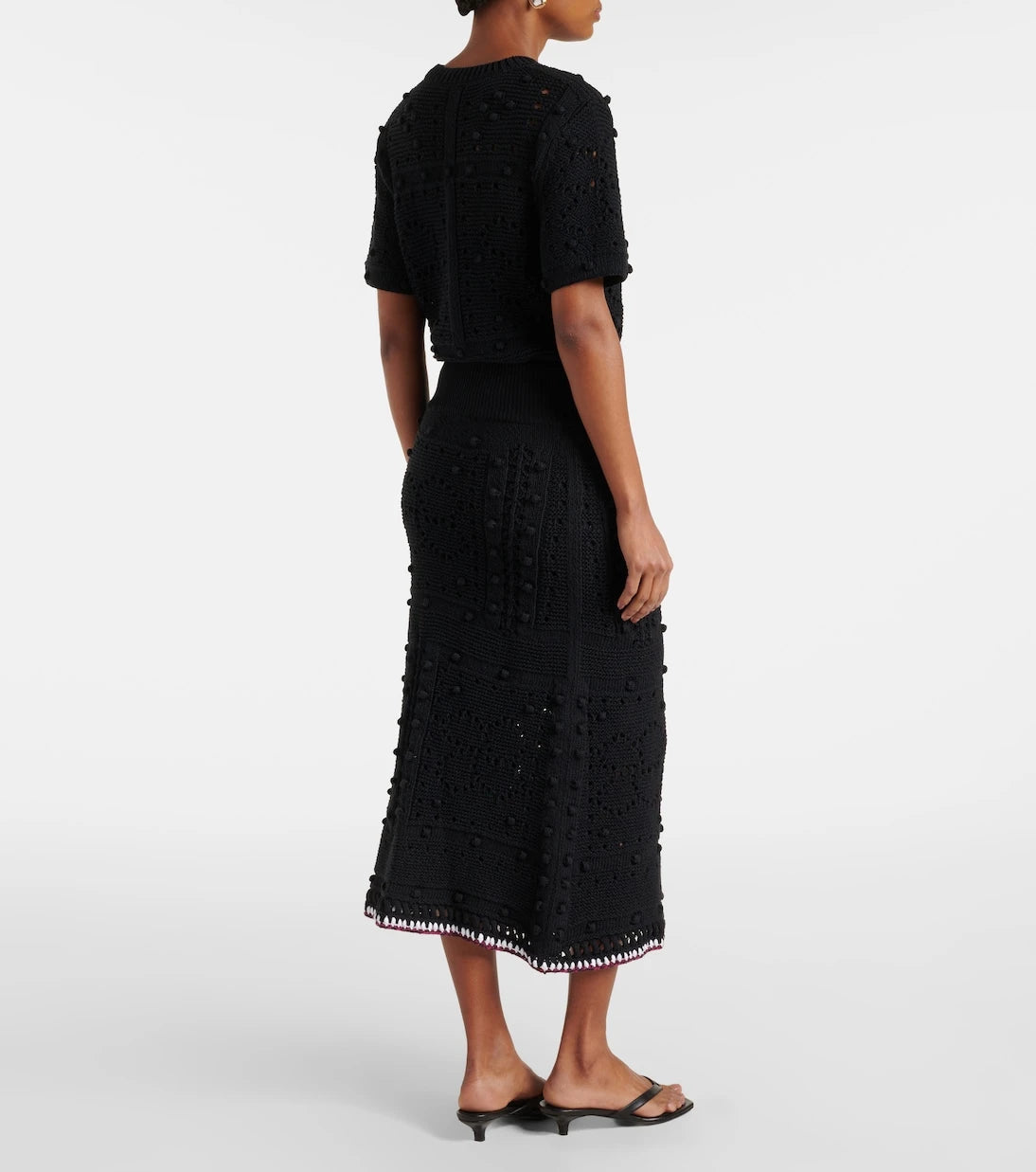 Dorothee Schumacher - Cotton-blend midi skirt