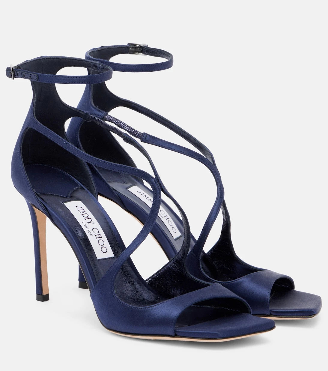 Jimmy Choo - Azia 95 satin sandals