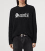 Wool-Blend Saints Sweater
