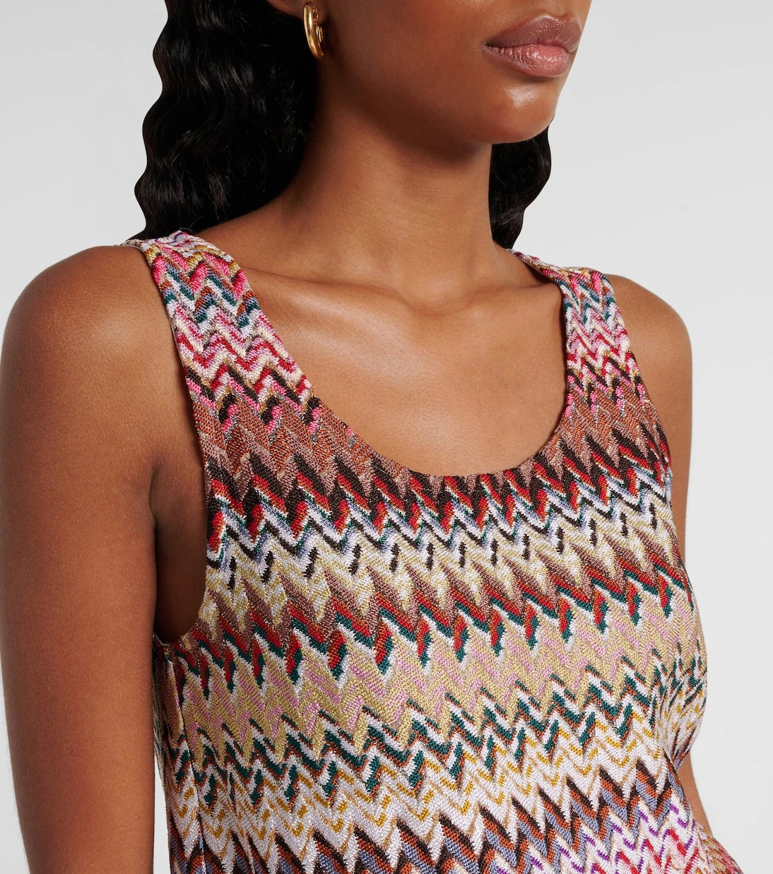 Missoni - Zigzag lamé top