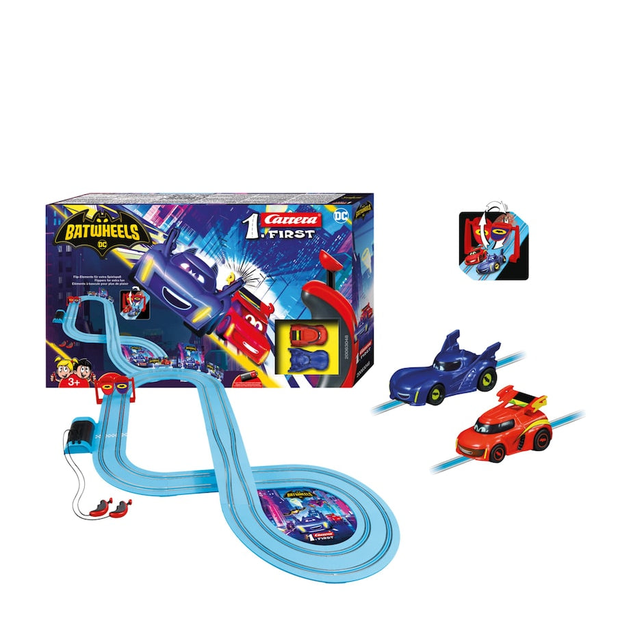 Carrera Batwheels "Ready to Roll!" FIRST Slot Racing Set