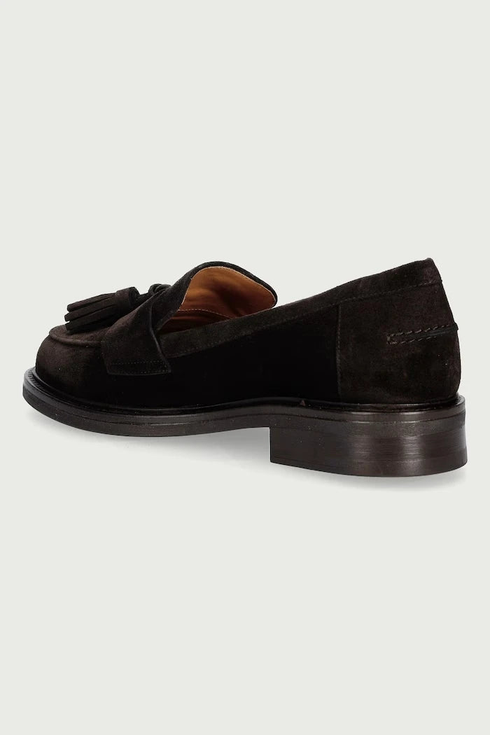 Kadın süet mokasen T.moro Delizioso suede 556