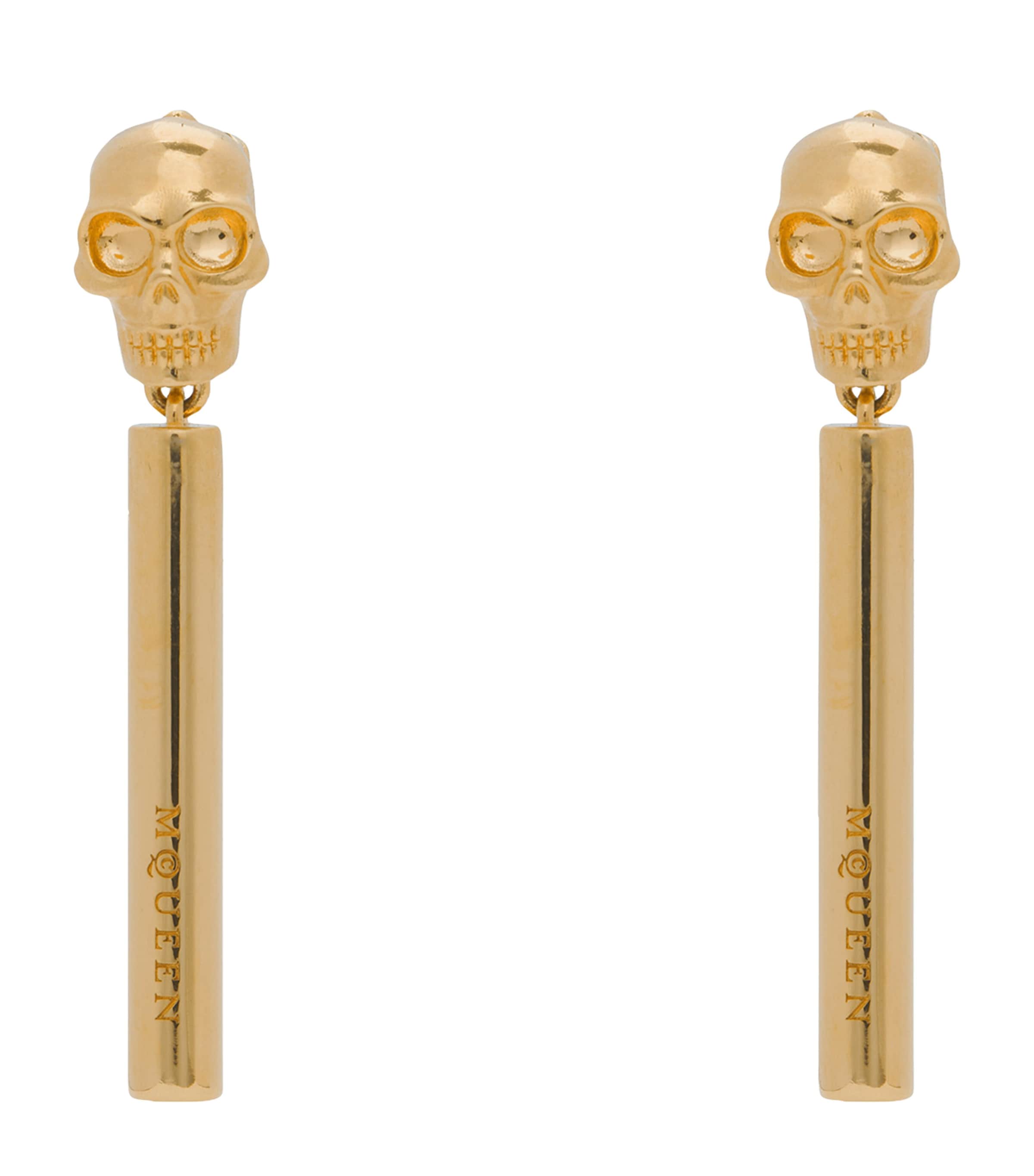 Skull Bar Earrings