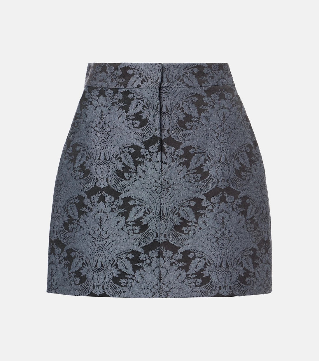 Max Mara - Pomezia wool-blend jacquard miniskirt
