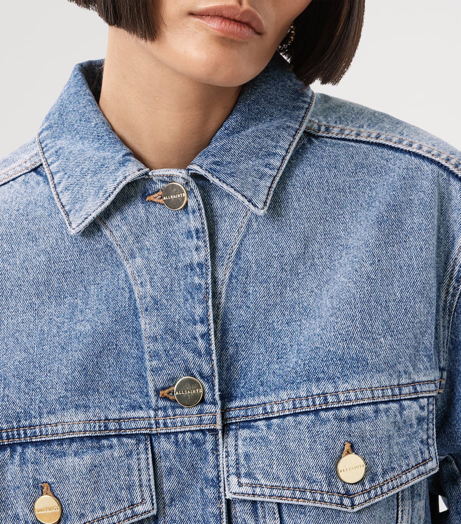 Blue Organic Cotton Luca Denim Jacket