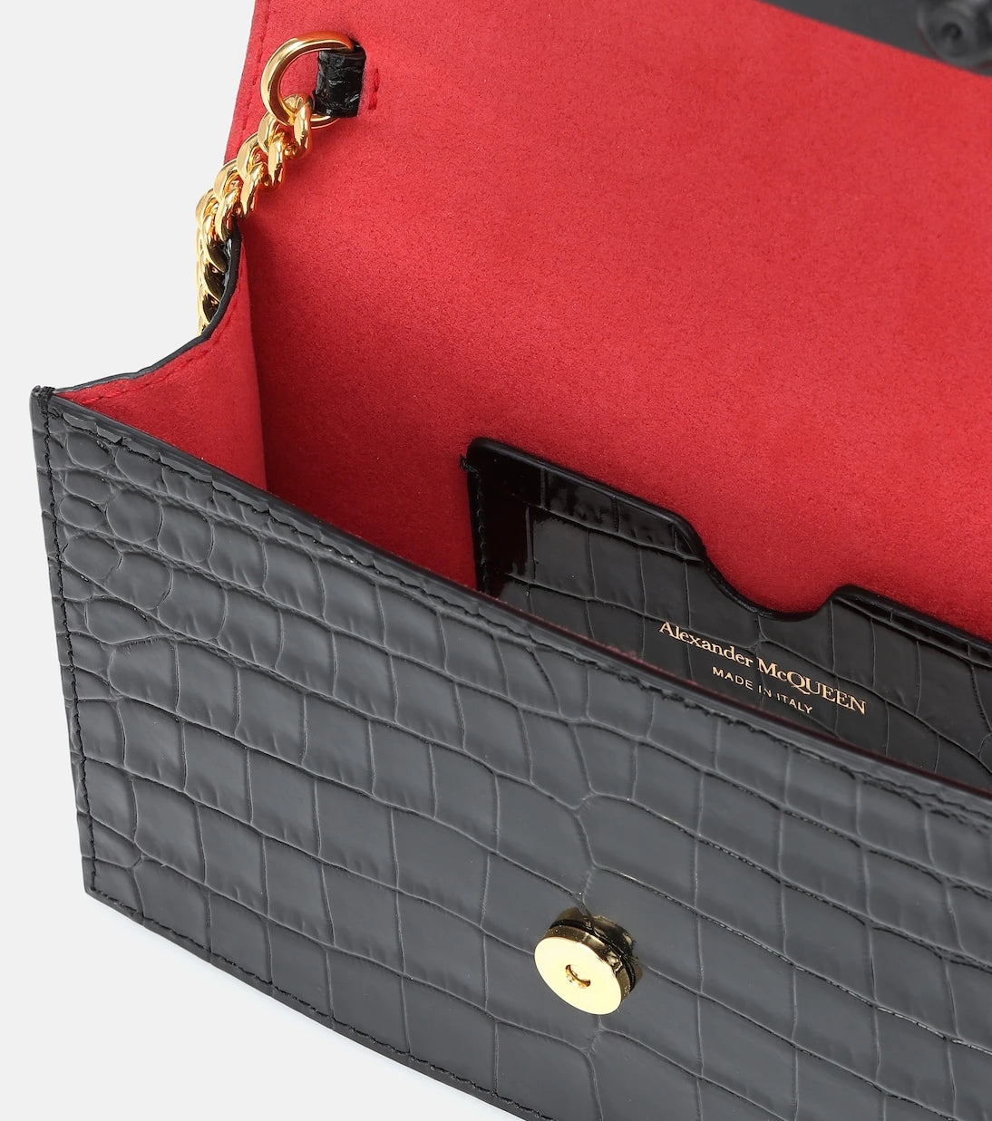 McQueen - Skull Small leather crossbody bag
