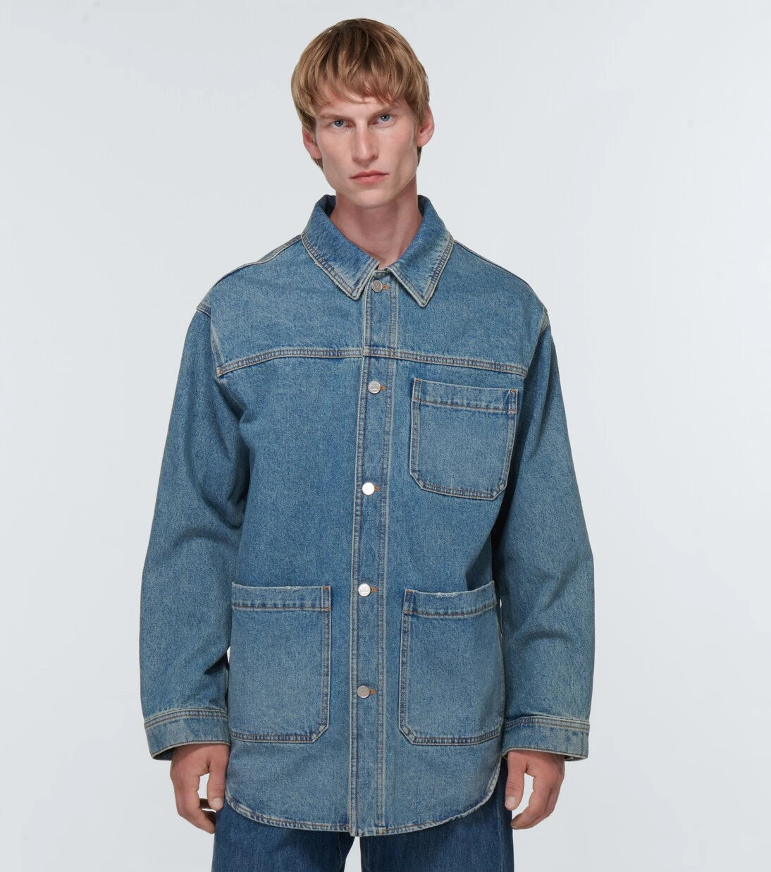 Valentino - Denim shirt jacket
