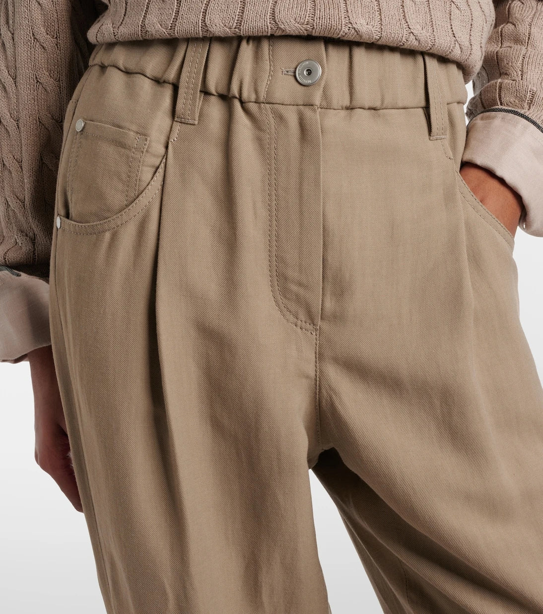 Brunello Cucinelli - Tapered pants