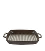 Black Double Handle Square Grill (33cm x 33cm)