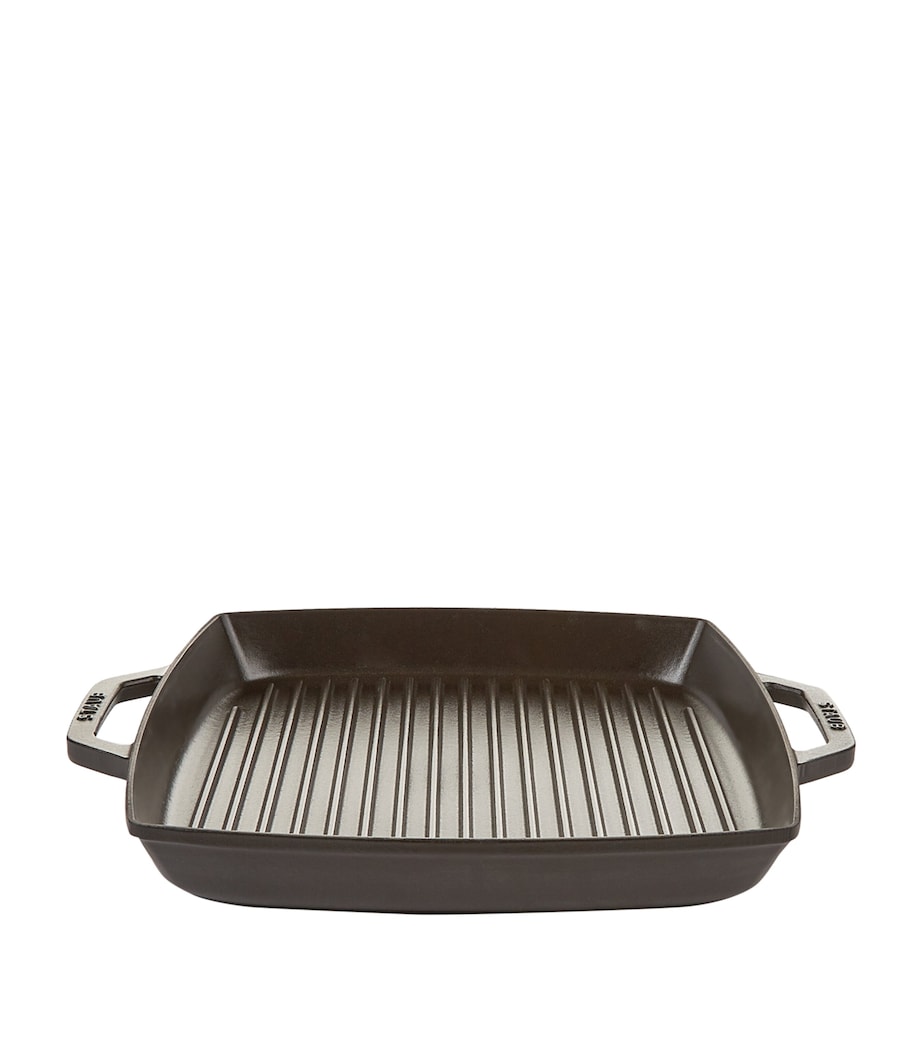 Black Double Handle Square Grill (33cm x 33cm)