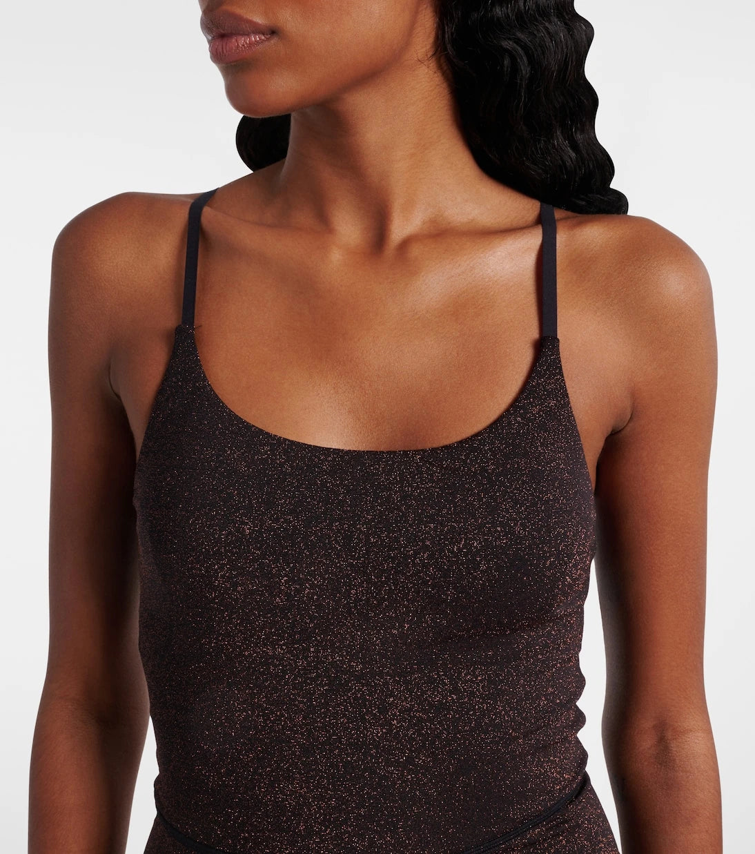 The Upside - Arizona Kiva lamé jersey bodysuit
