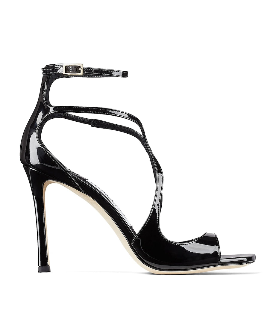 Azia 95 Patent Leather Sandals BLACK