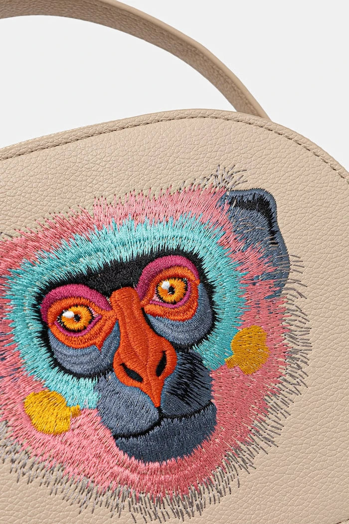 Medicine suni deri crossbody kadın çantası