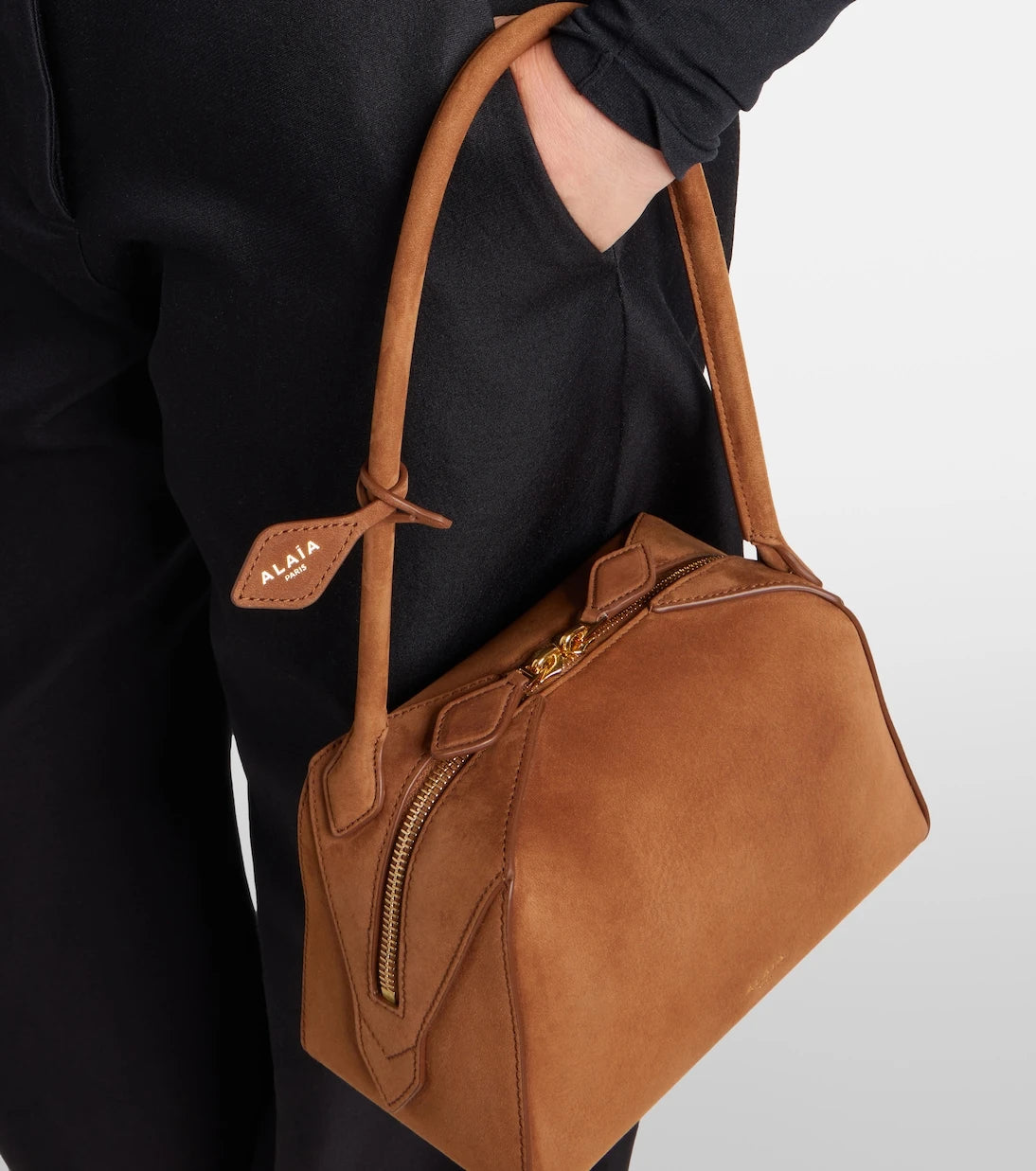 Alaïa - Le Bouledouge suede shoulder bag