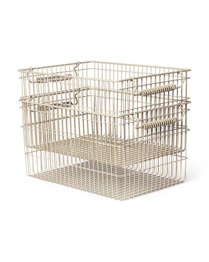 ferm LIVING Cala Depolama Sepeti (2 Adet)