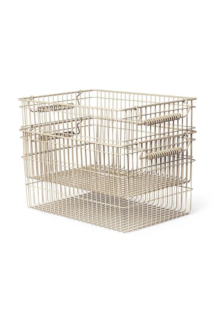 ferm LIVING Cala Depolama Sepeti (2 Adet)