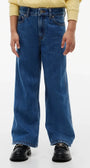 Tommy Hilfiger дънки wide leg за деца WIDE LEG