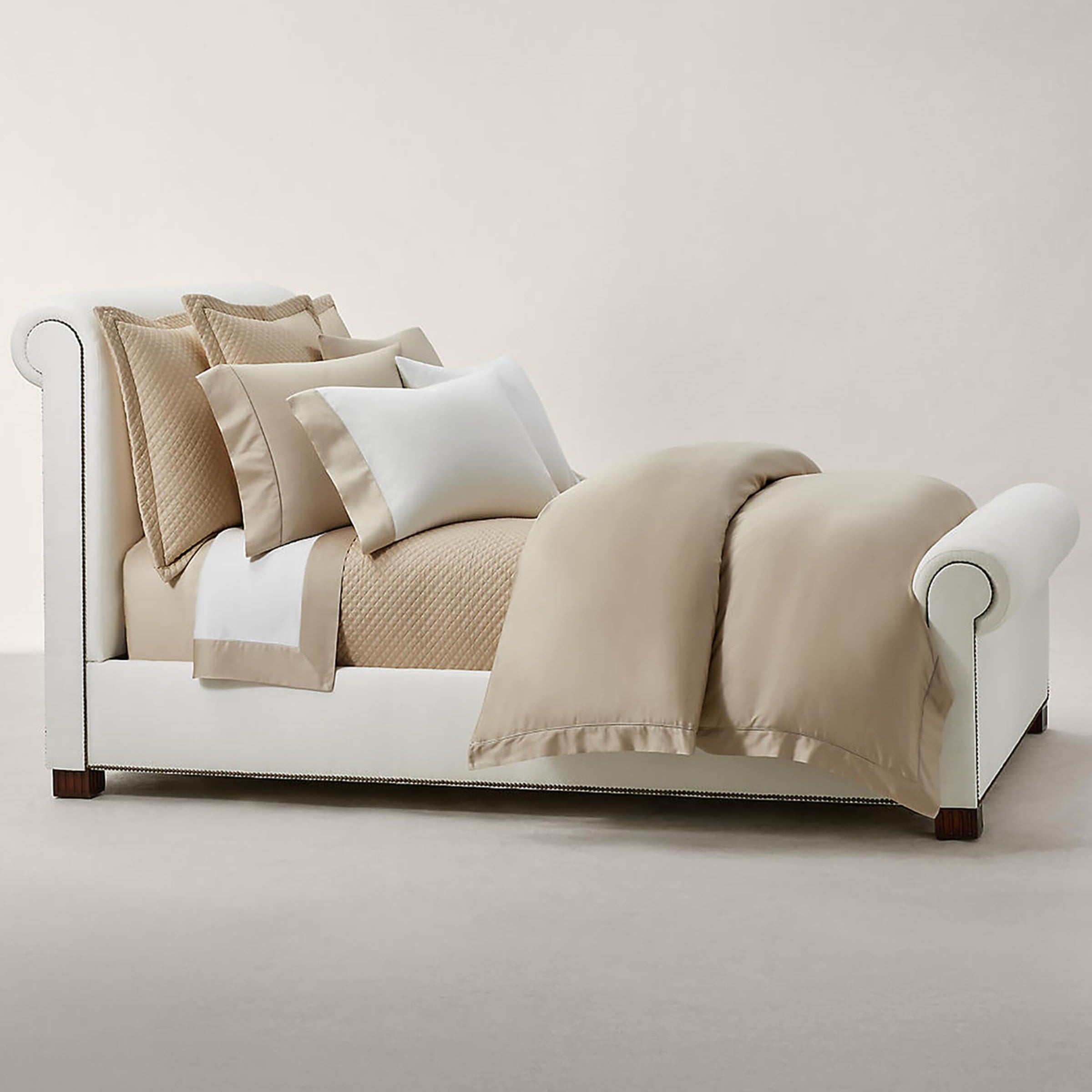 Ralph Lauren Home Supima Cotton Sateen Langdon Super King Fitted Sheet (180cm x 200cm)