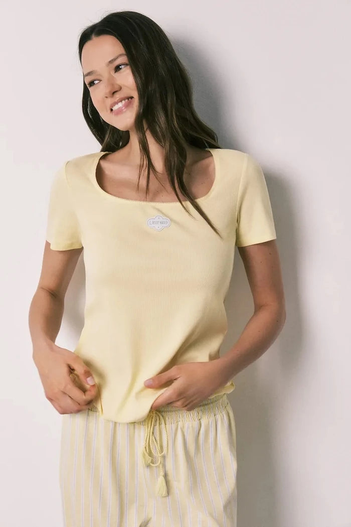 women’secret Kadın pamuklu iki parçalı pijama