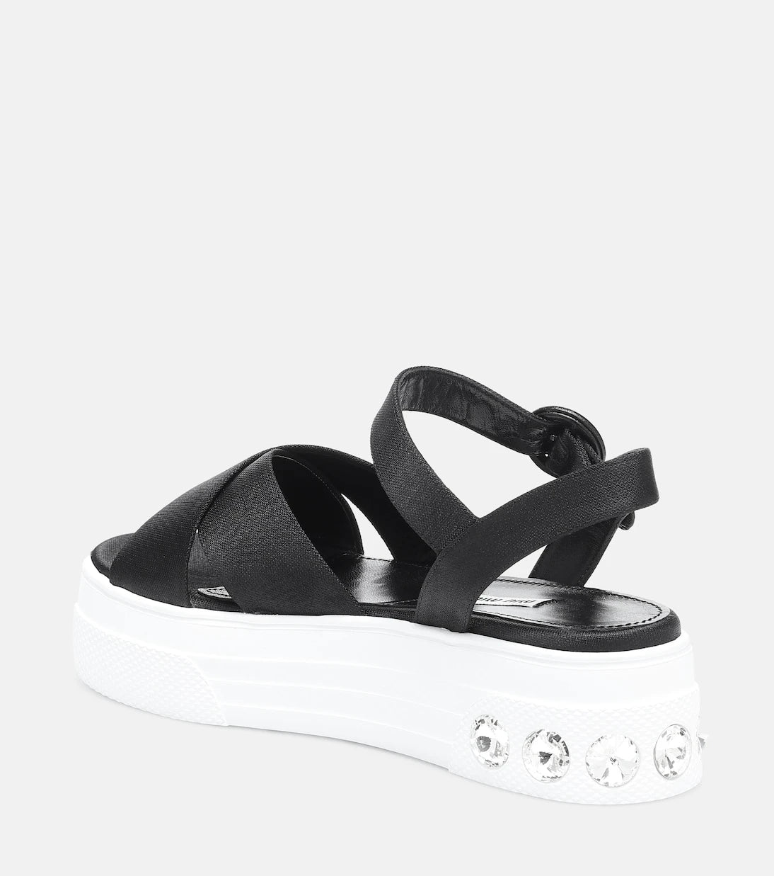 Miu Miu - Embellished platform sandals