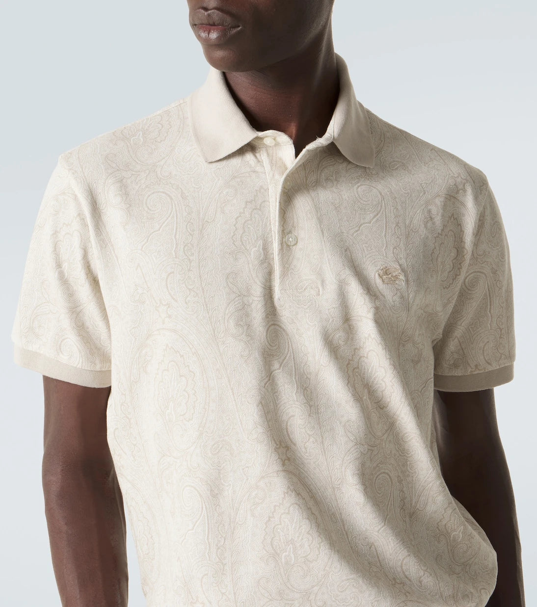 Etro - Paisley cotton polo shirt