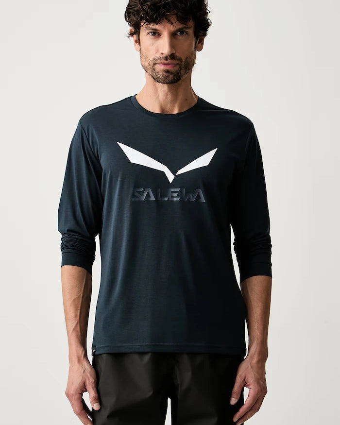 Salewa Erkek Antrenman Uzun Kollu Üst Solidlogo Dry