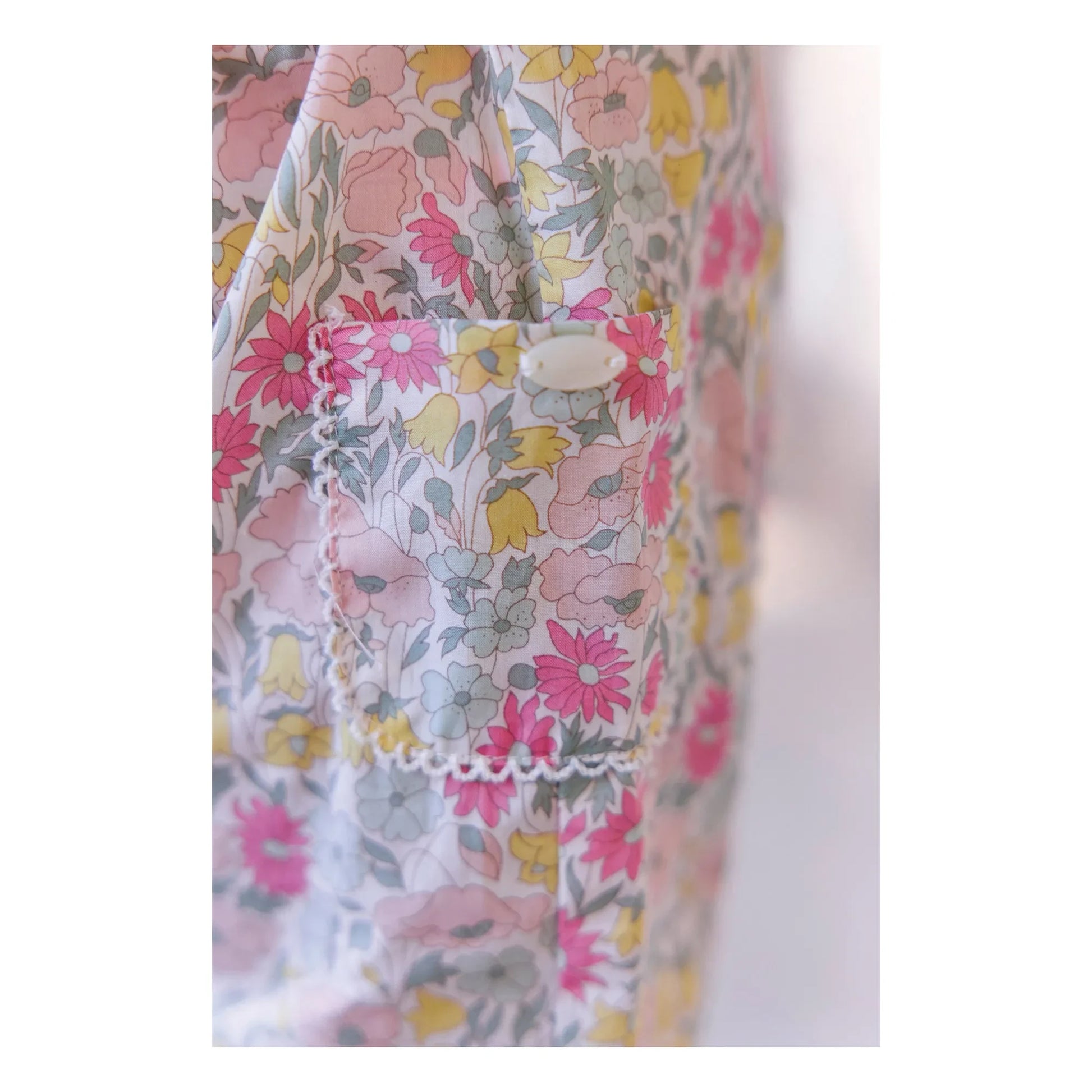 Tartine et Chocolat - Liberty Ruffle Pants | Yellow