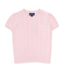 Ralph Lauren Kids Cotton Cable-Knit Top (2-6 Years)