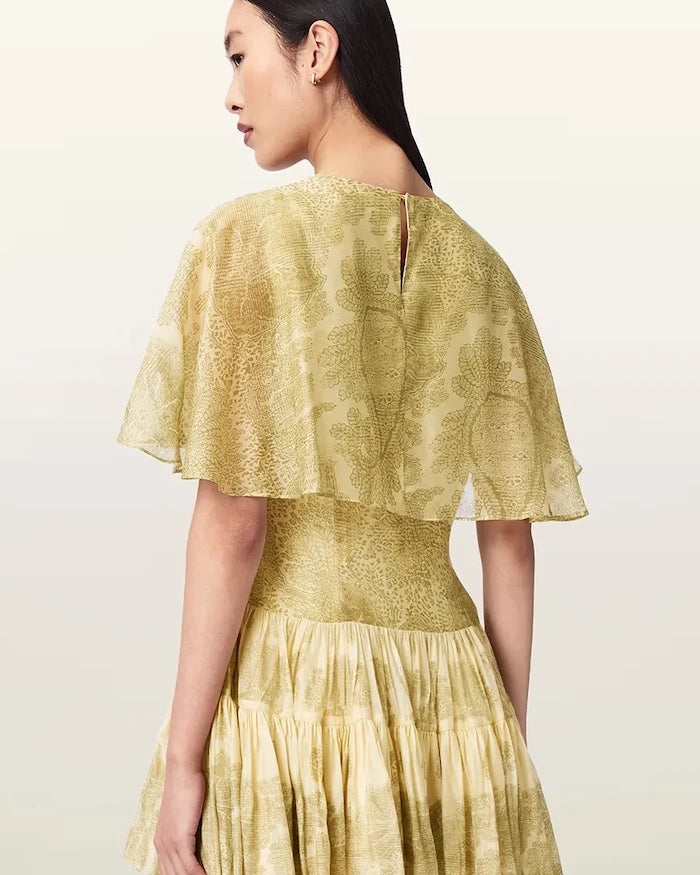 AllSaints лятна рокля с лиосел YANNA