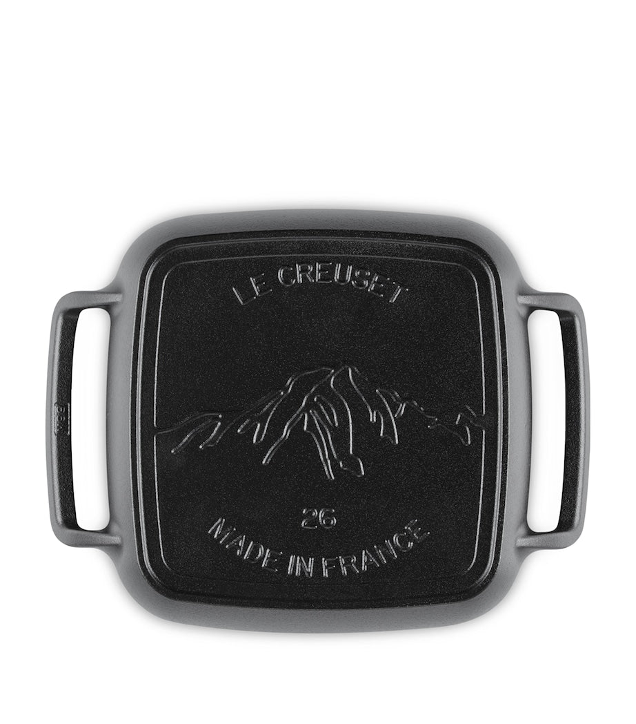 Cast Iron Square BBQ Grill (26cm)