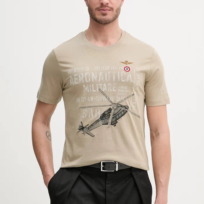 Pamuklu Tişört Aeronautica Militare