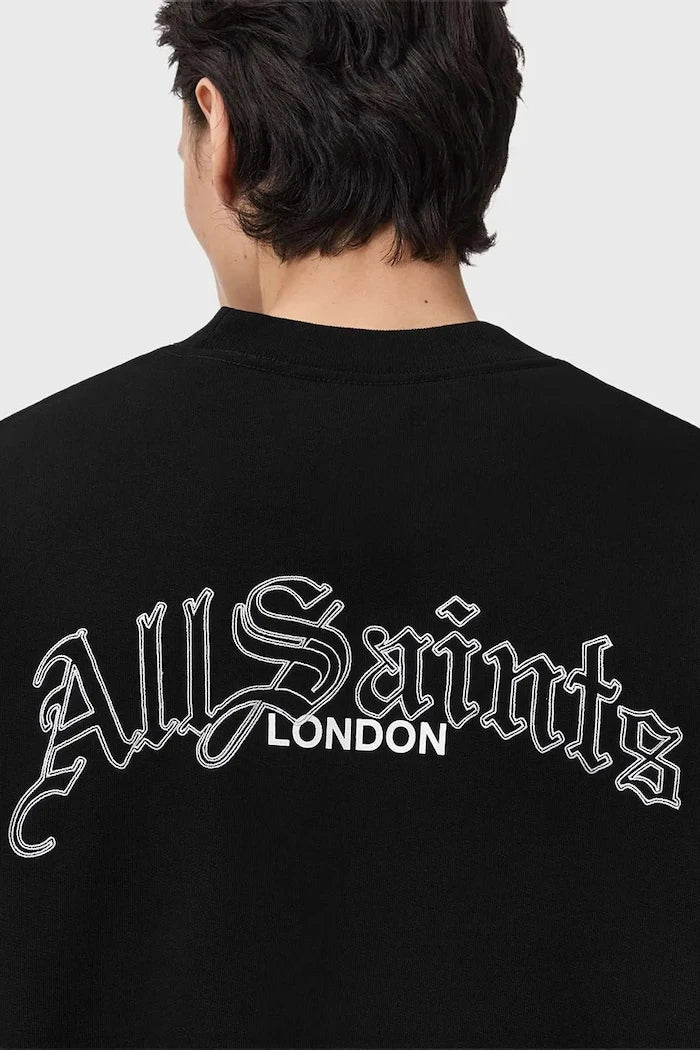 Памучен суичър AllSaints DESCENT