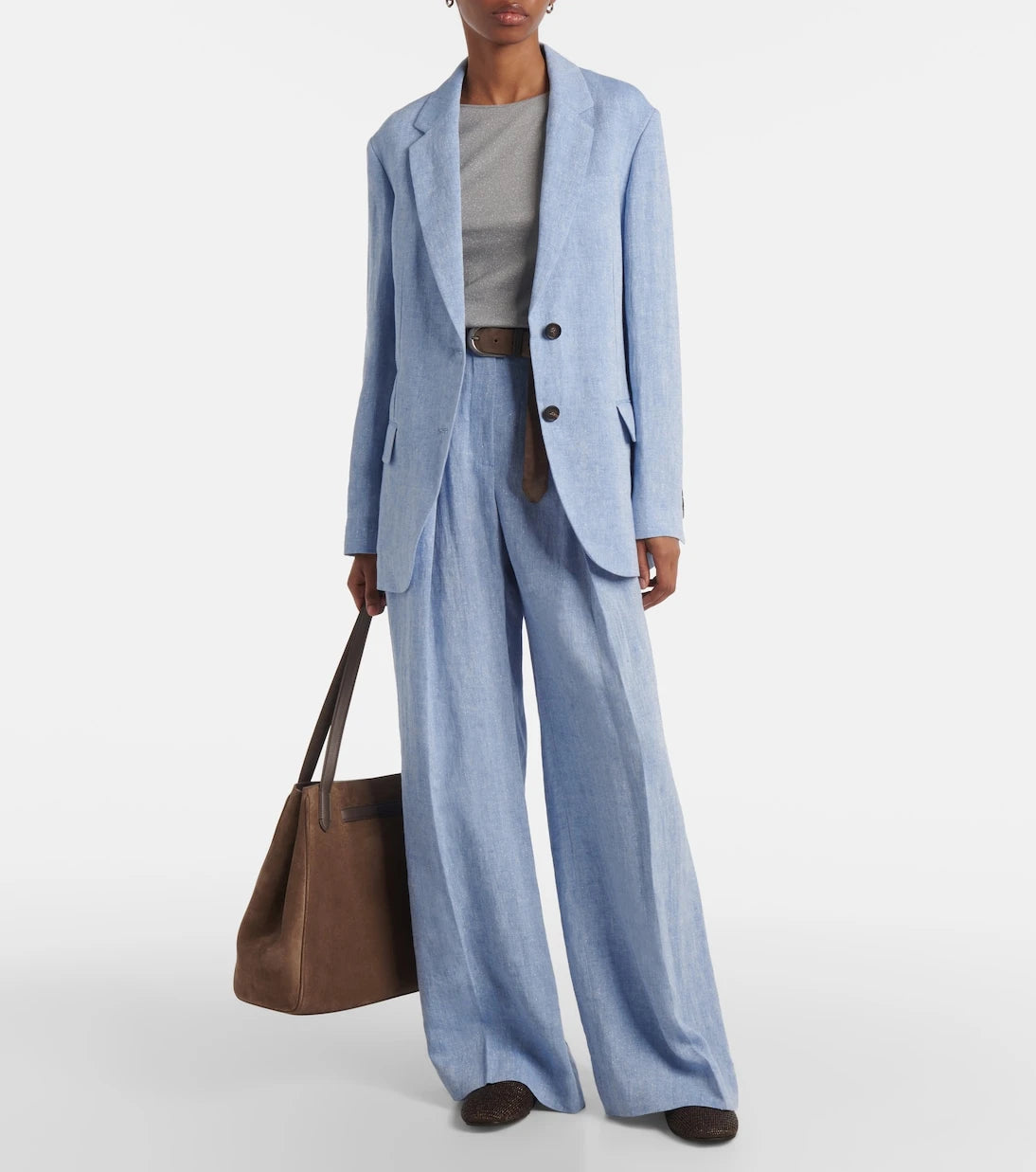 Brunello Cucinelli - Linen-blend blazer