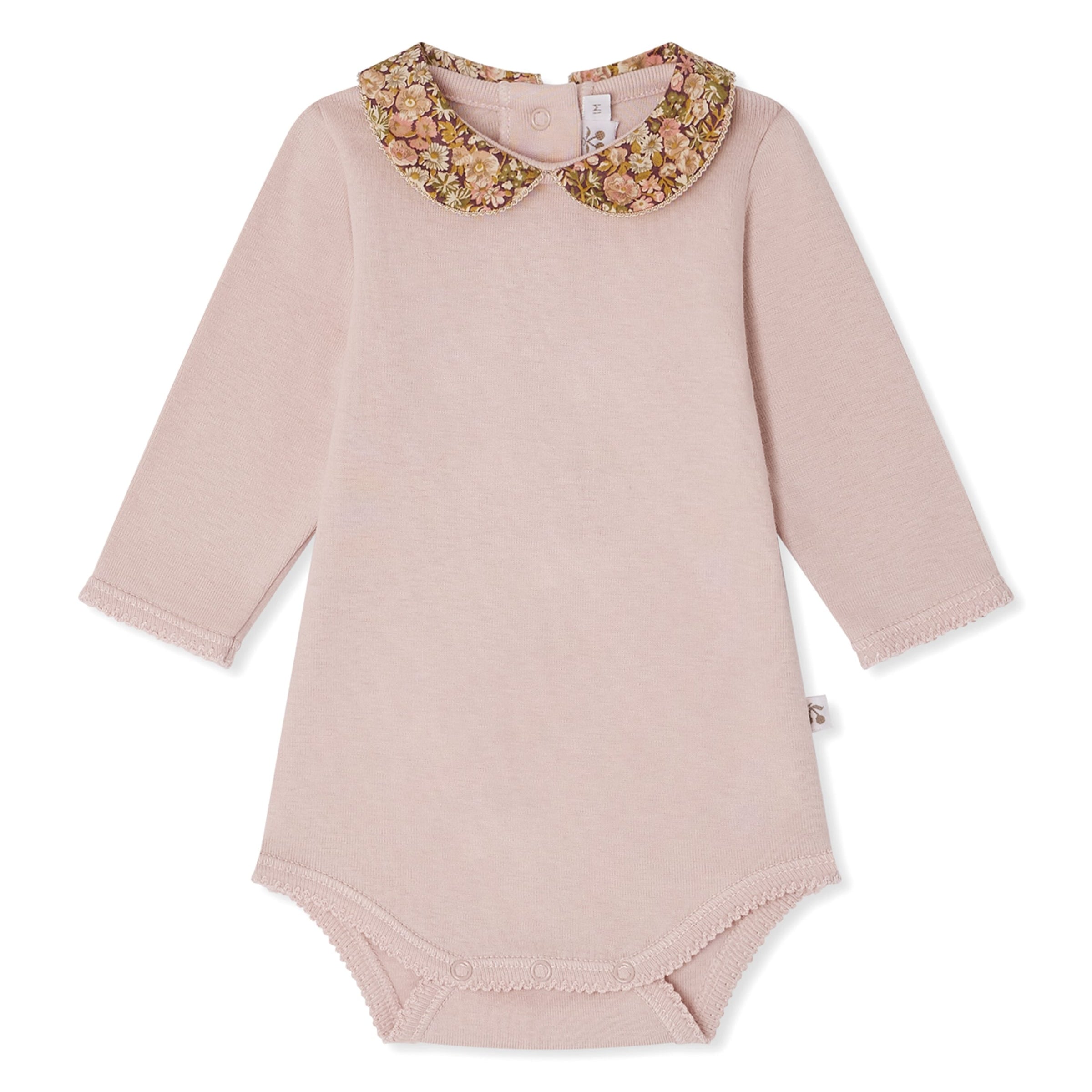Cotton Collared Bodysuit (1-24 Months)