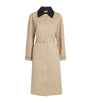 Maje Beige Cotton Trench Coat