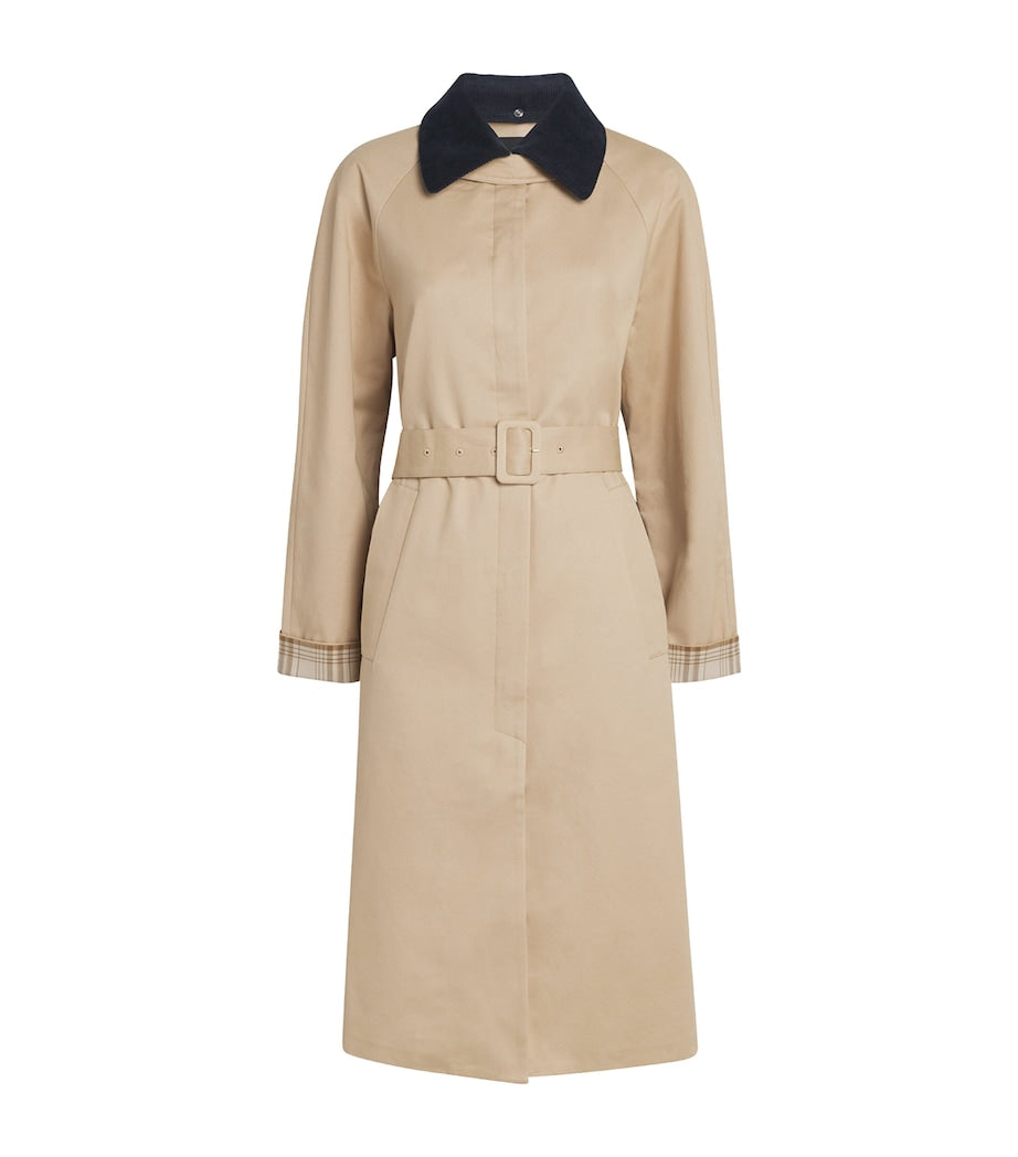 Maje Beige Cotton Trench Coat