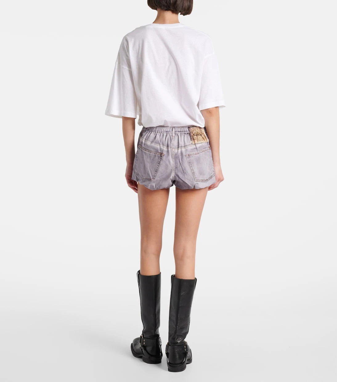 Acne Studios - Trompe l'œil pamuk şort