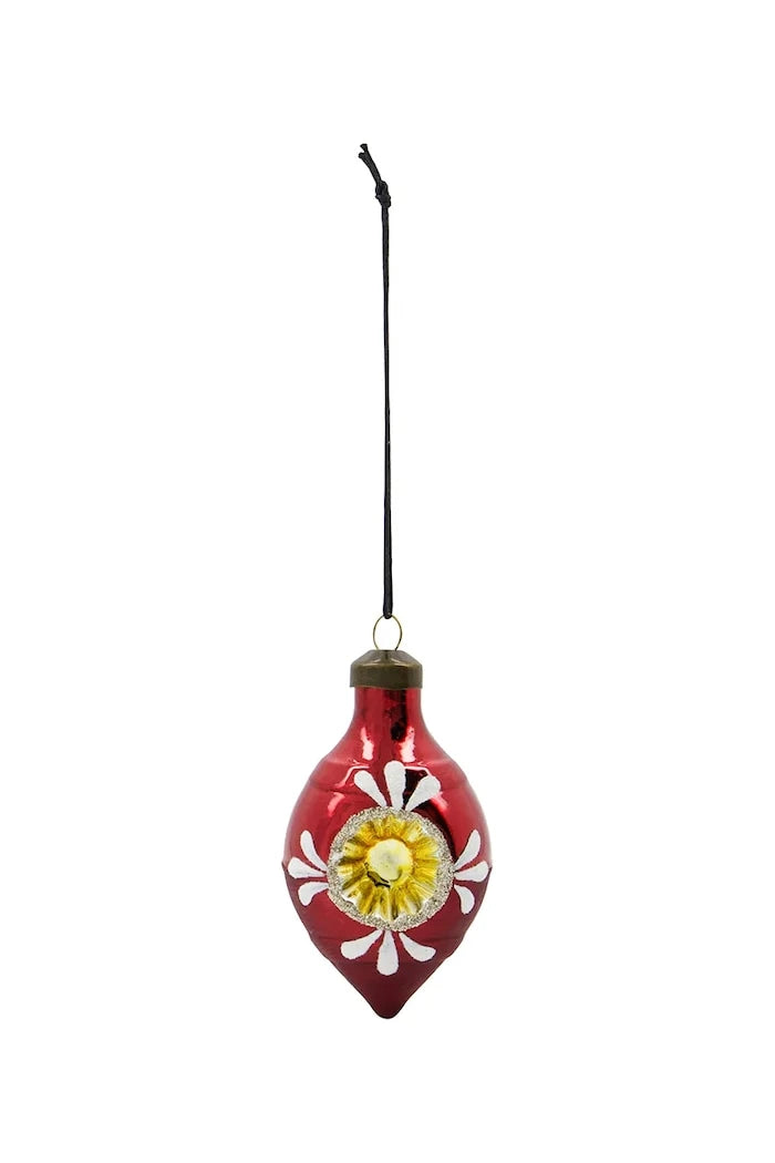 House Doctor HDNostal Noel Ağacı Süsleri 9,3 x 4,9 cm (4 Parça)