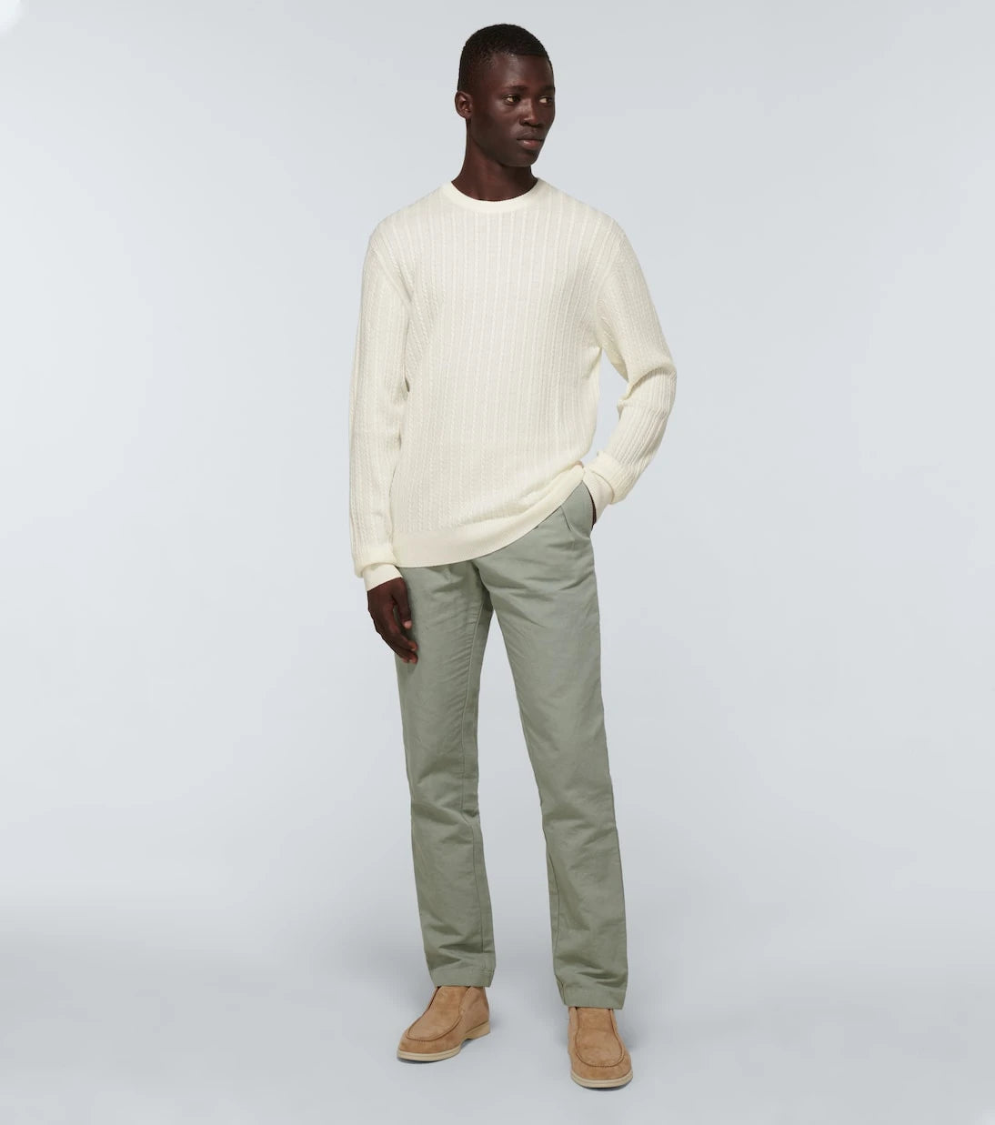 Orlebar Brown - Walden cable knit sweater