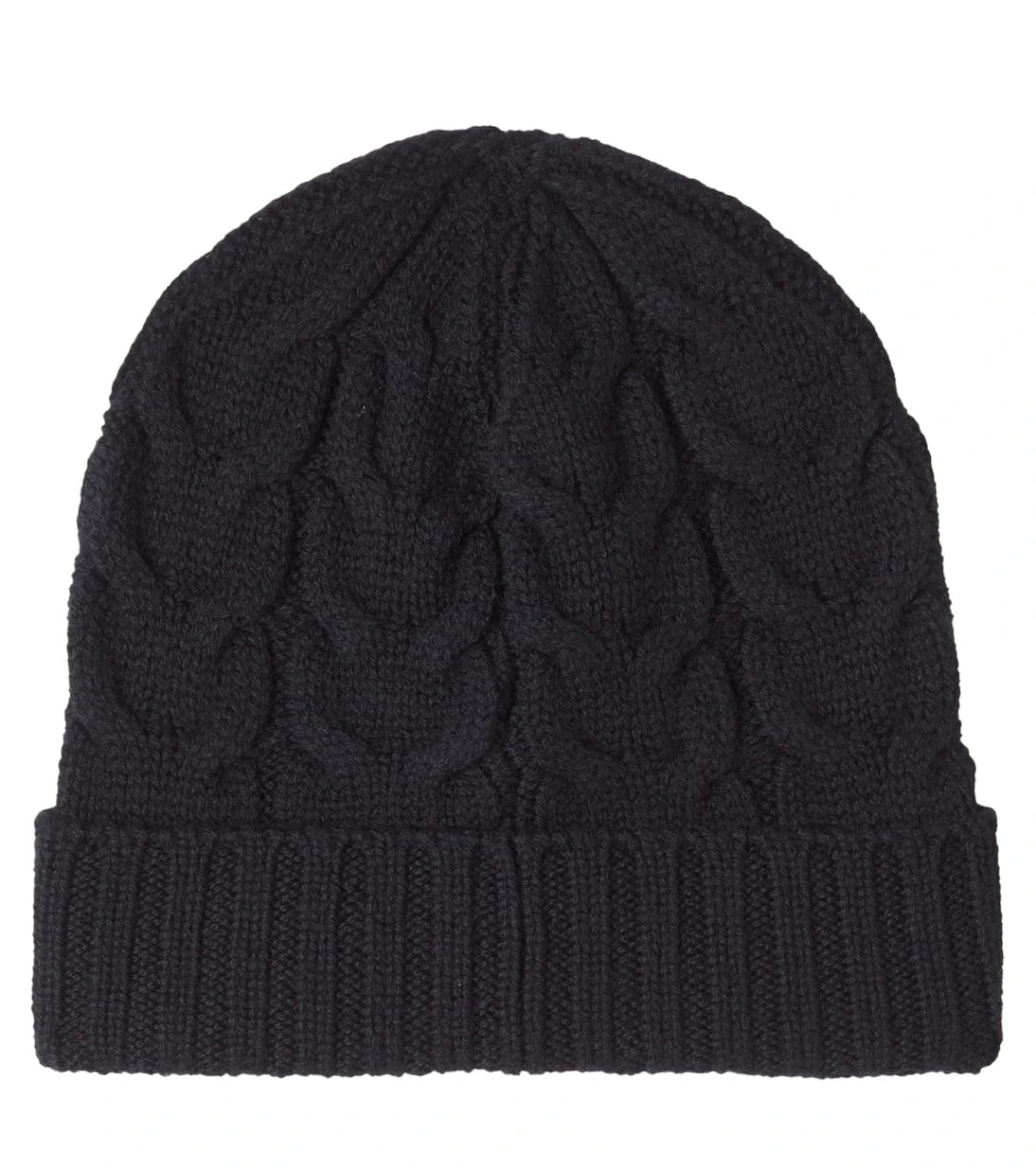 Moncler Enfant - Logo cable-knit wool beanie