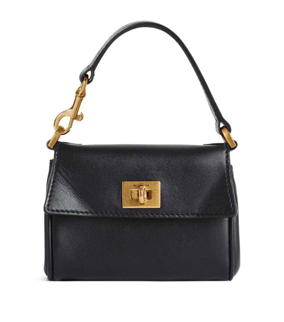 Balenciaga Black Rodeo Micro Bag Charm