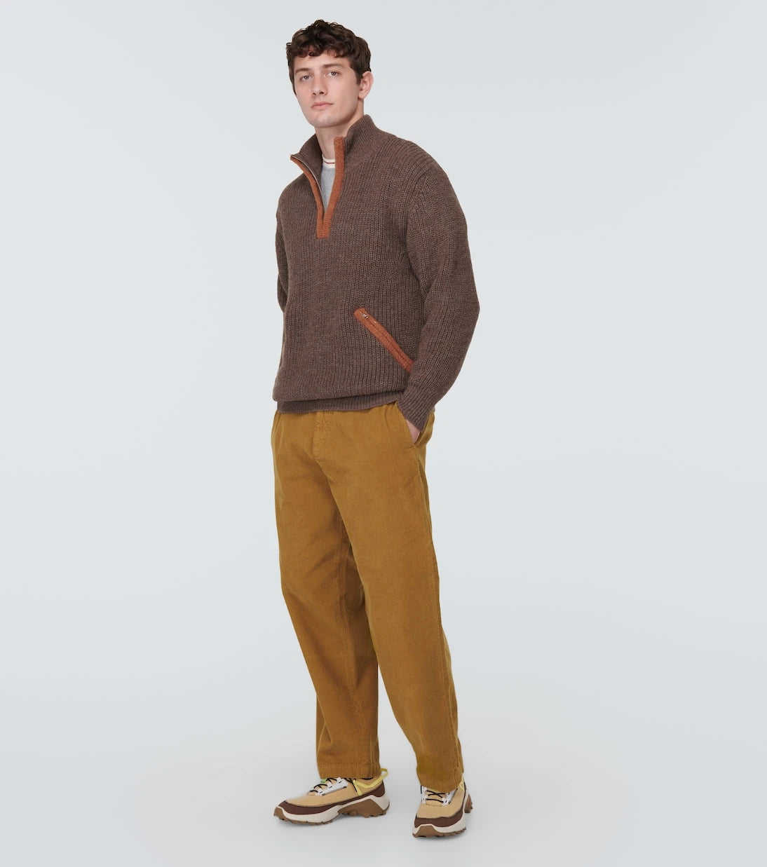 Ranra - Kennari corduroy straight pants