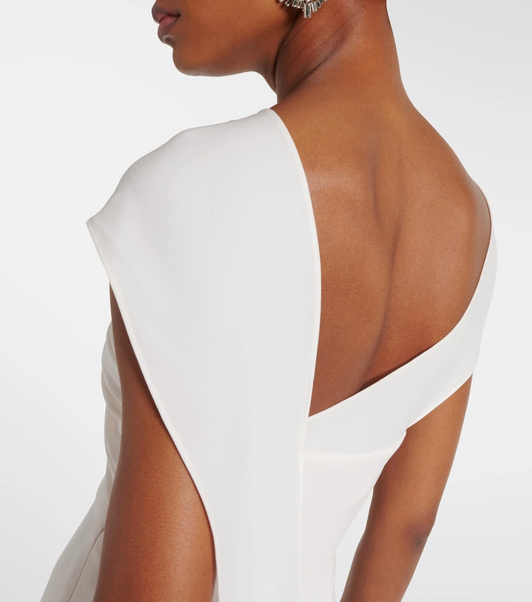 Roland Mouret - Bridal asymmetric cady gown