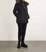Mackage Black Fur-Trim Jeni-FZ Down Coat