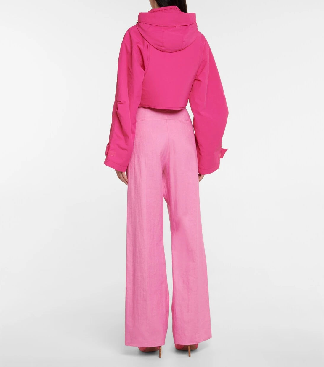 Jacquemus - La Parka Fresa cropped puffer jacket