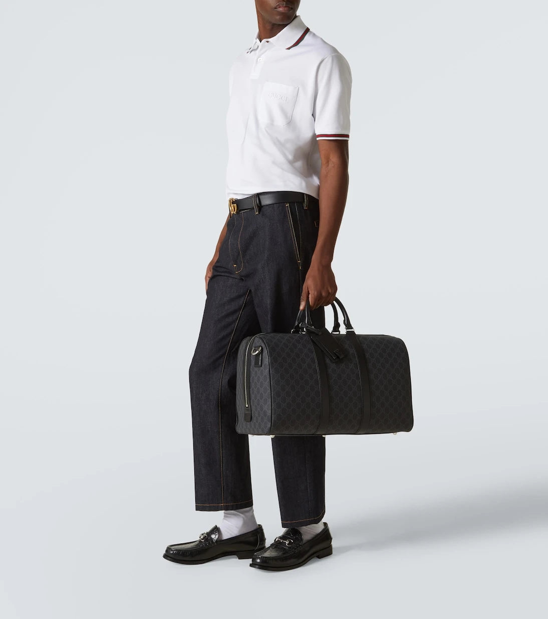 Gucci - GG Supreme canvas duffel bag