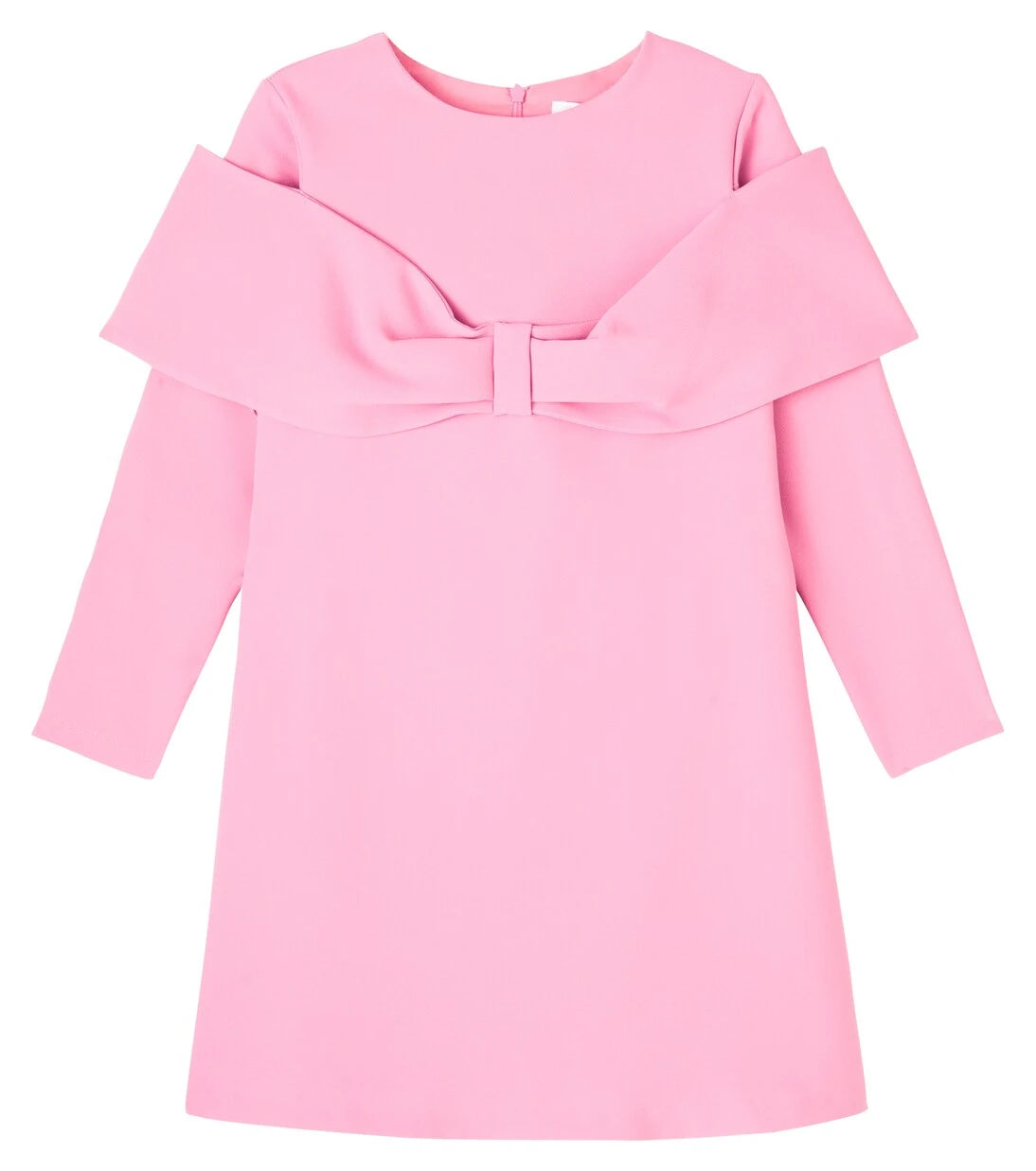 Patachou - Bow-detail crêpe dress