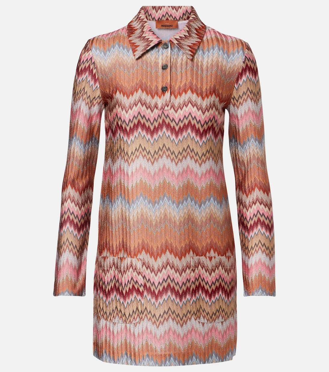 Missoni - Zikzak mini elbise
